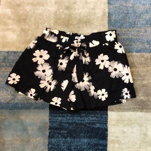 Madewell flower flowy shorts
